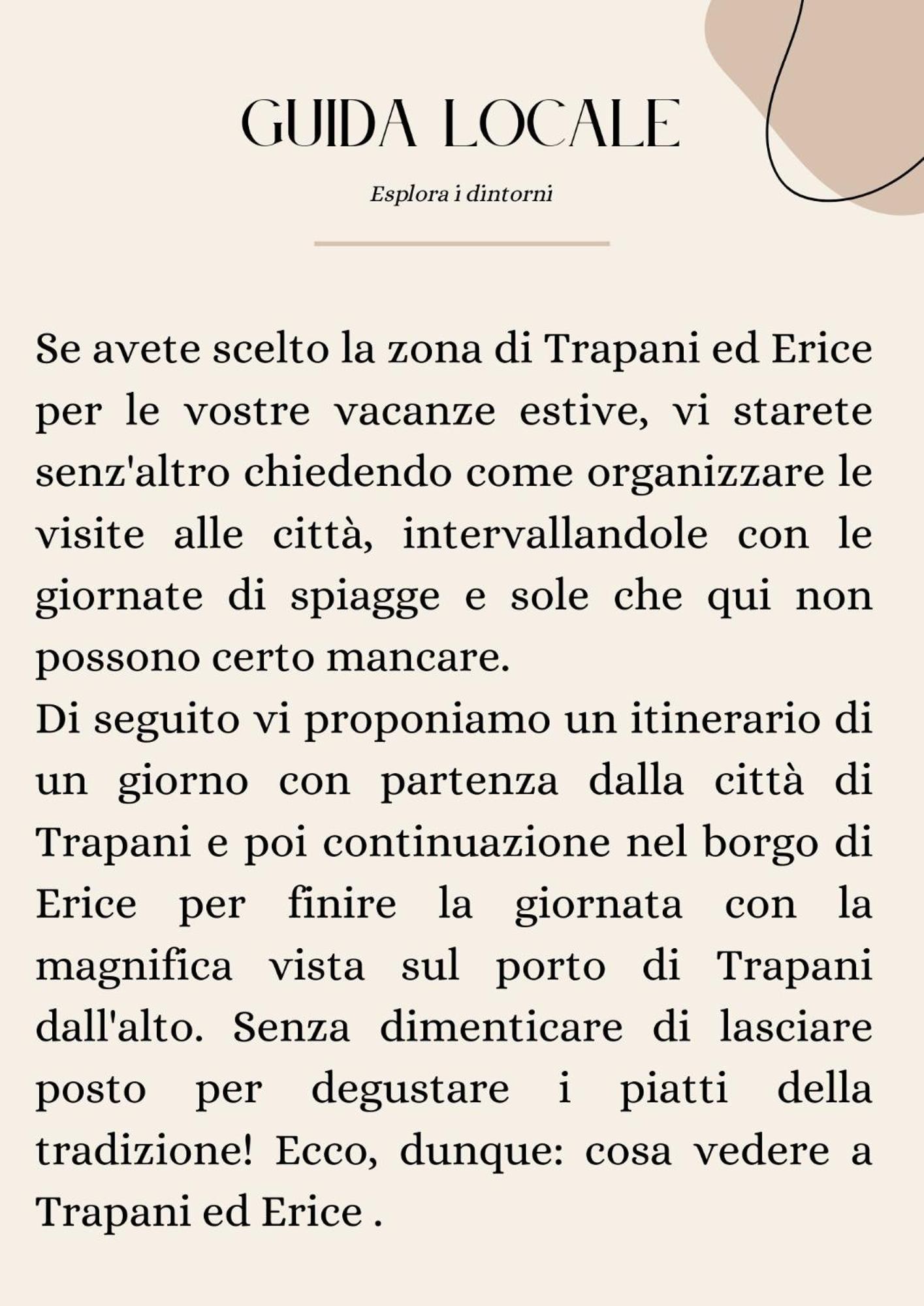 Casa Mary Apartment - Trapani Zewnętrze zdjęcie